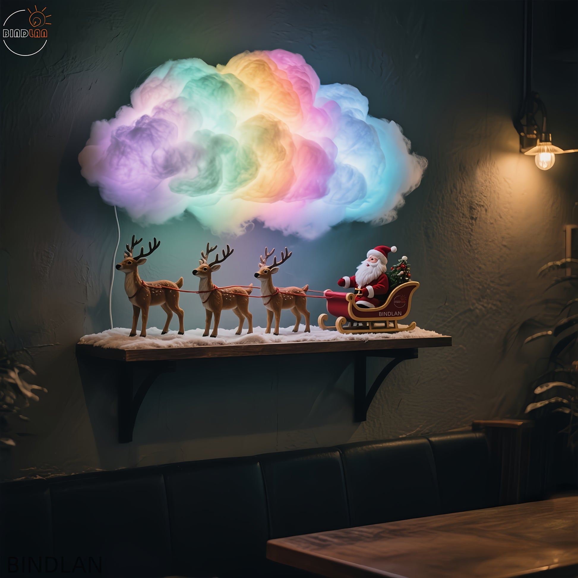 3D Thunder Cloud LED Lamp