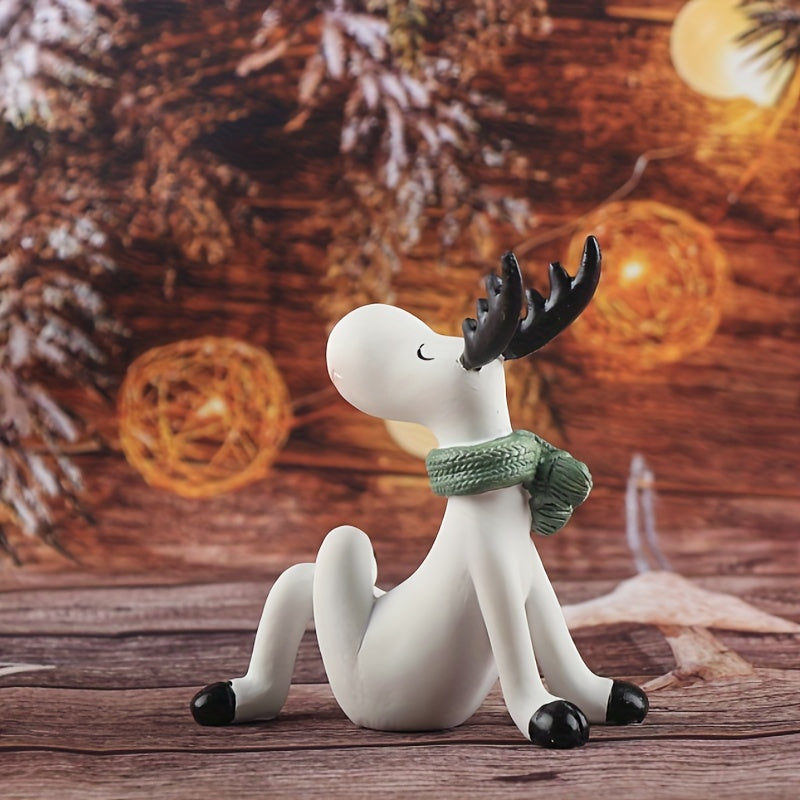 CozyRein™ Handcrafted Resin Christmas Reindeer