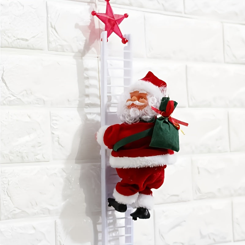 JollyClimb™ Electric Moving Santa Claus