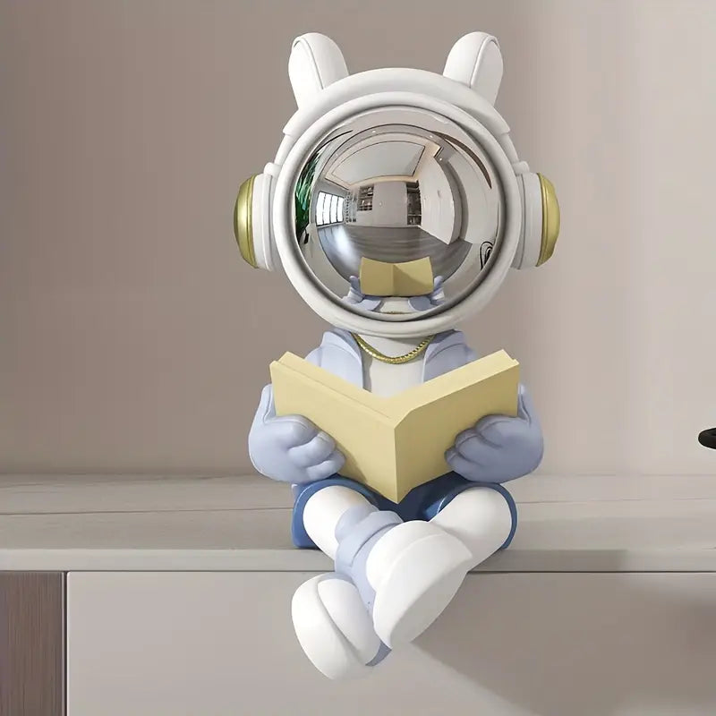 Lunar Reverie – Fantasy Astronaut Figurine