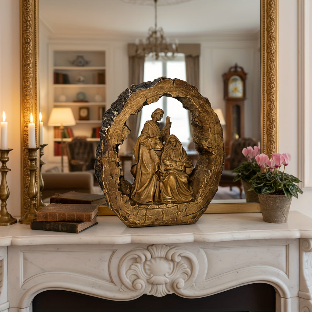 HeritageCopper™ Antique Copper Nativity Set