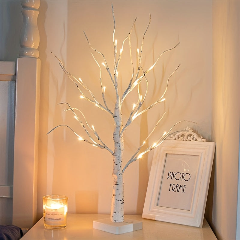 “Twinkle Birch Duo” – 2-Pack LED Birch Tree Lights