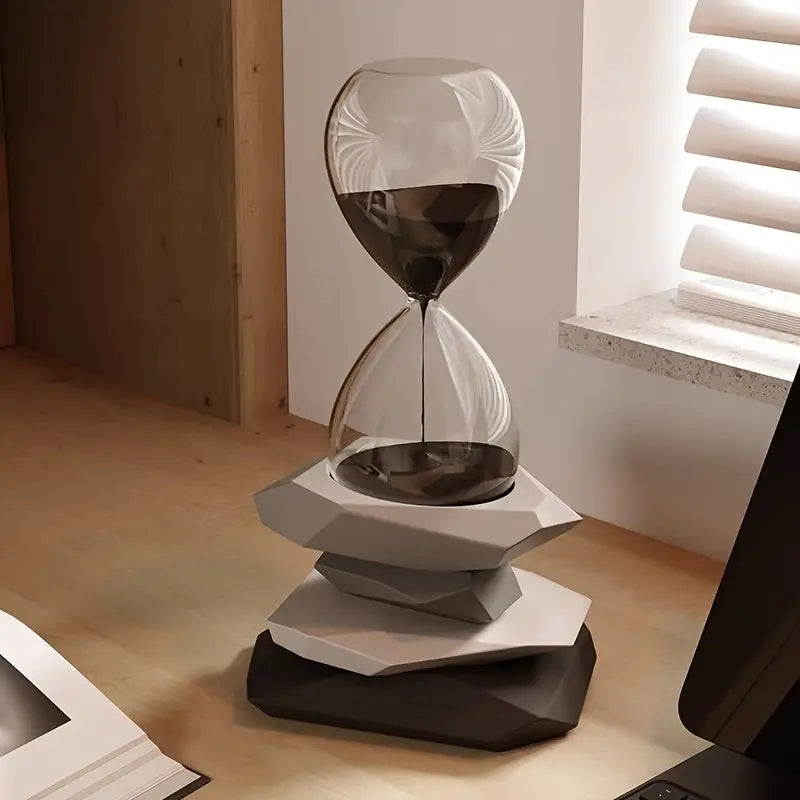 Sands of Now – Modern Hourglass Decor