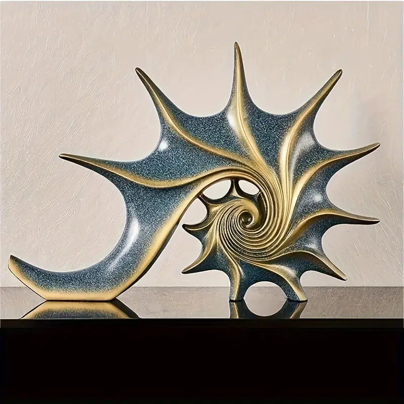 Atlantic Grace – Classic Nautical Conch Sculpture