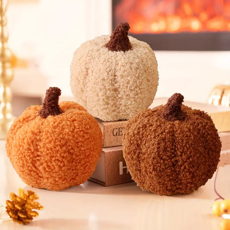 Fall Pumpkin Collection – 3 Decorative Set