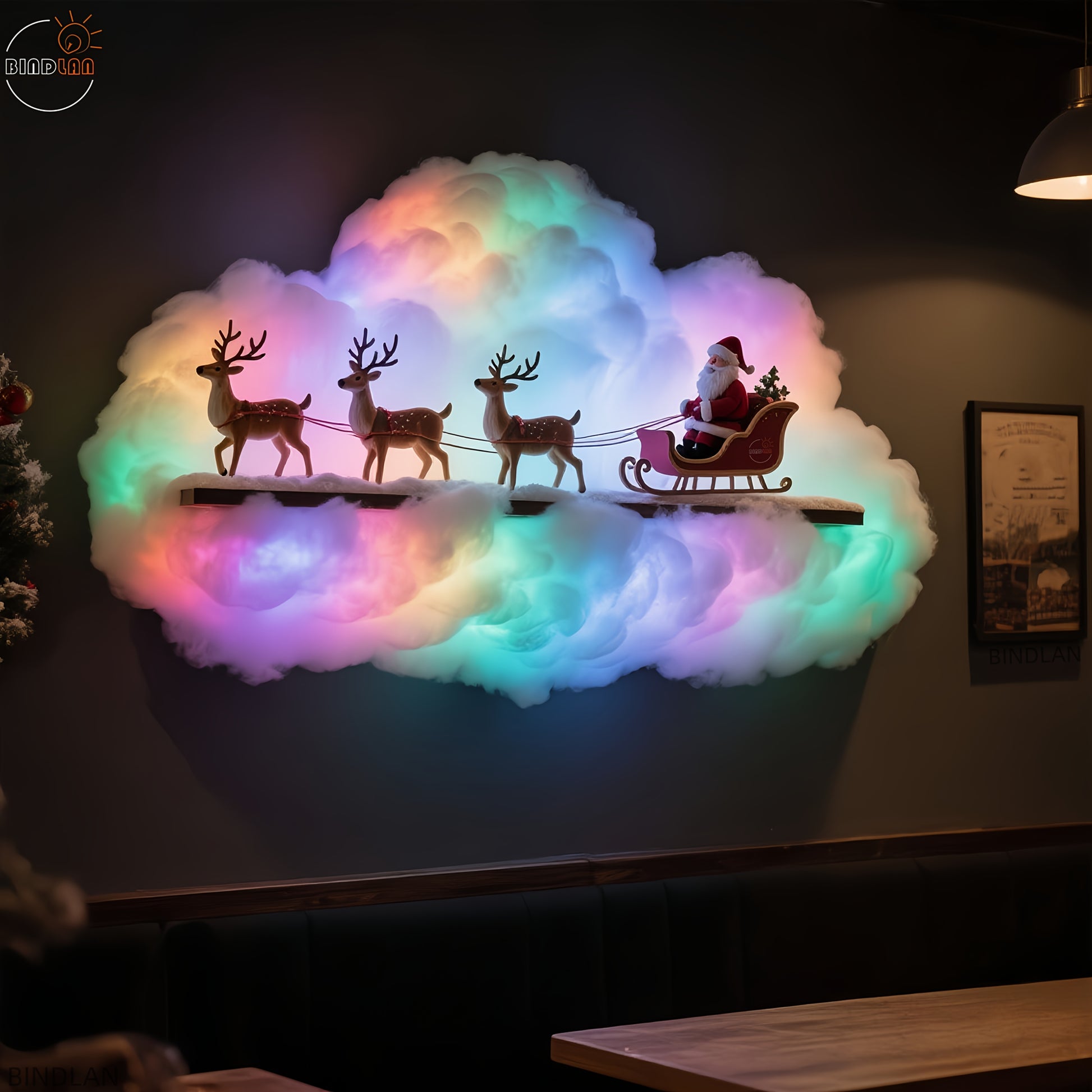 3D Thunder Cloud LED Lamp