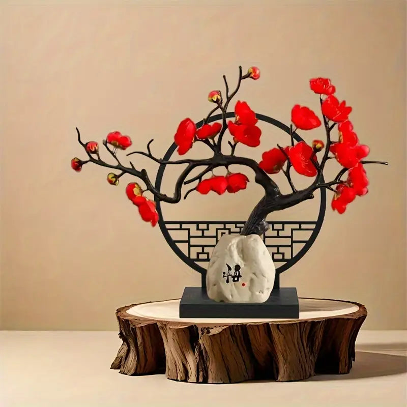 Meihua Grace™ - Artificial Plum Blossom Potted Plant