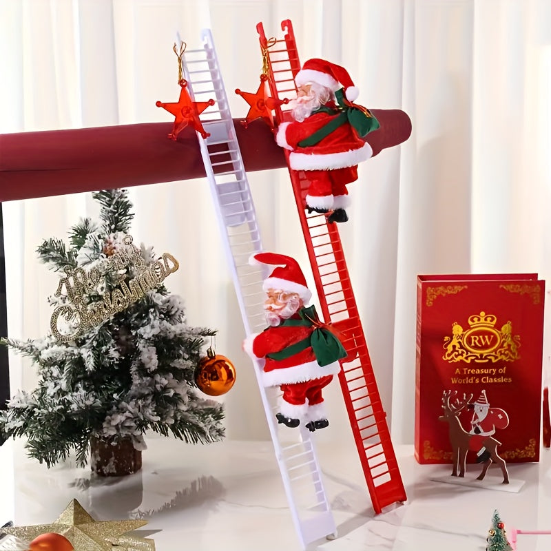 JollyClimb™ Electric Moving Santa Claus