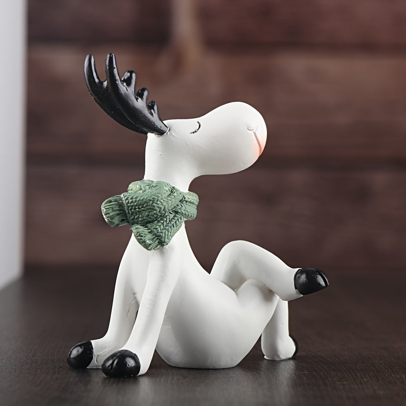 CozyRein™ Handcrafted Resin Christmas Reindeer