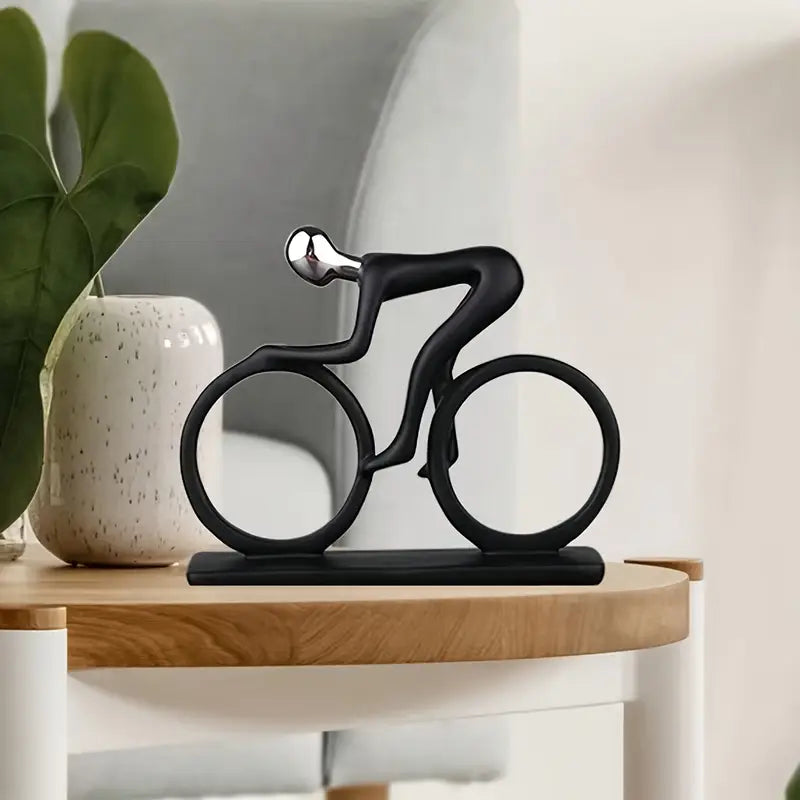 Pursuit: Abstract Cyclist