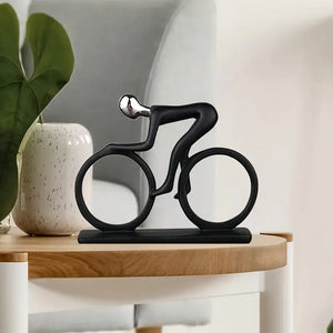 Pursuit: Abstract Cyclist