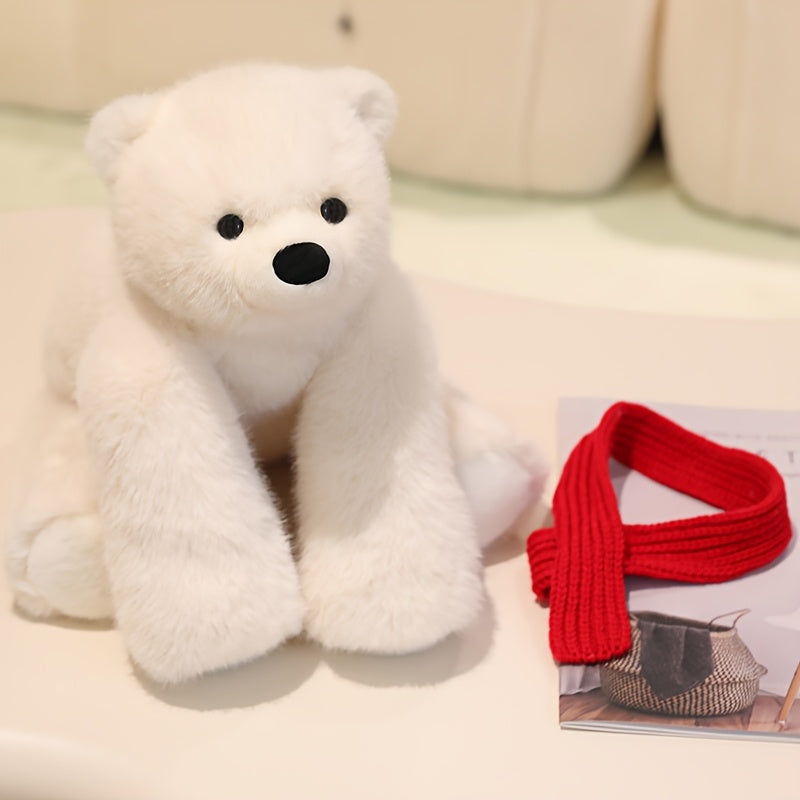 TINICOOCAT™ 40cm White Polar Bear Plush Doll