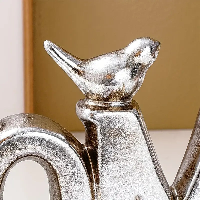 Maison Élégante – Vintage HOME Letter Accent