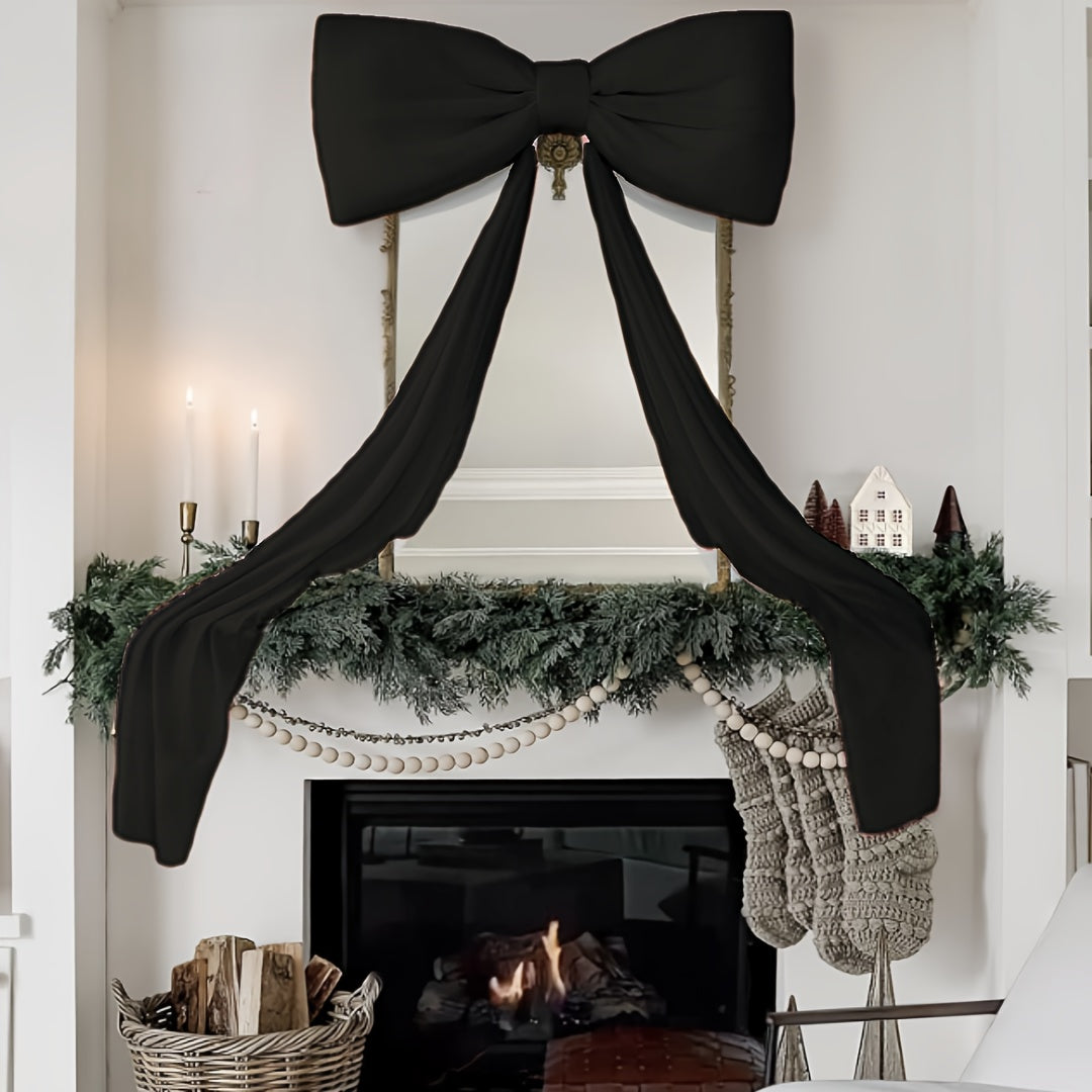 “Holiday Grace” – Large Christmas Tree Bow Ornament