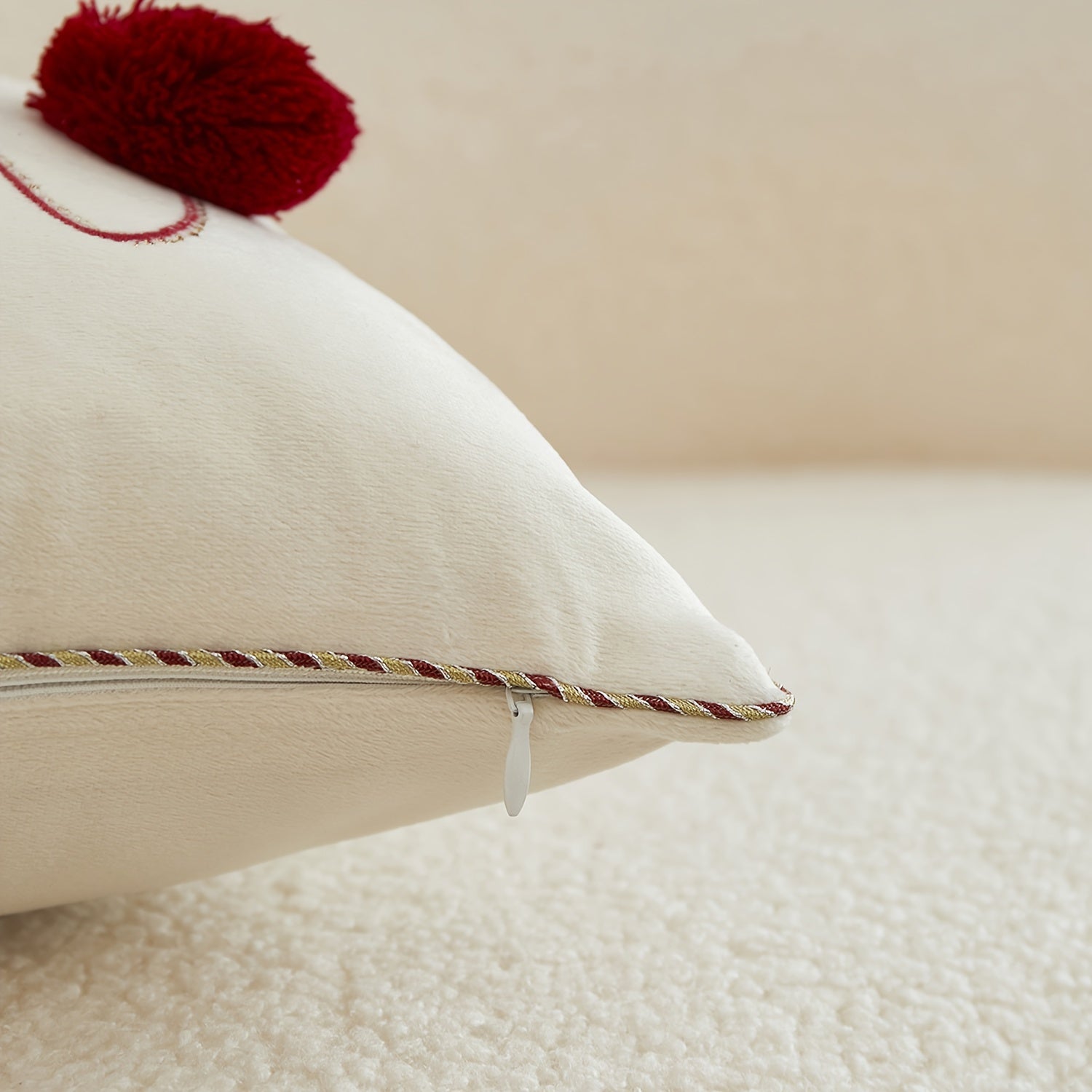 HOHOHO Holiday Cheer Pillow Cover