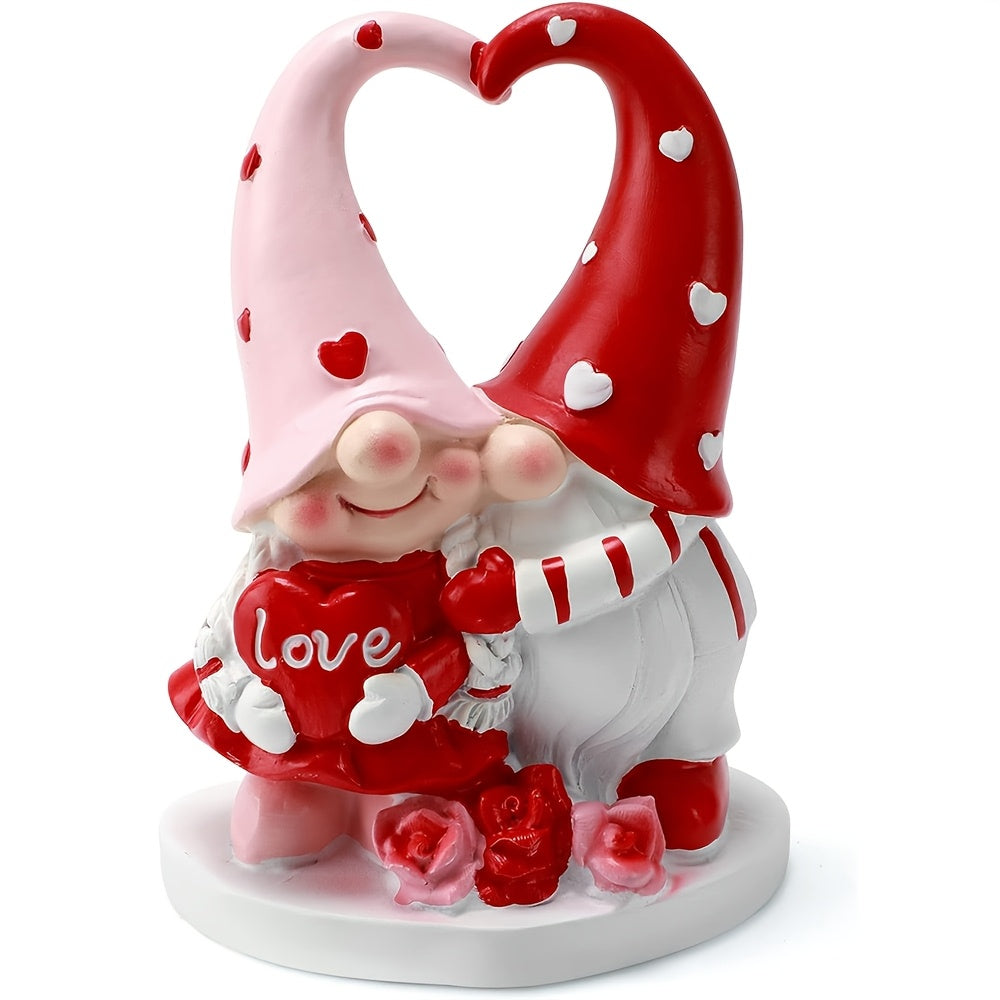 LoveGnome™ Red Heart Couple Ornament
