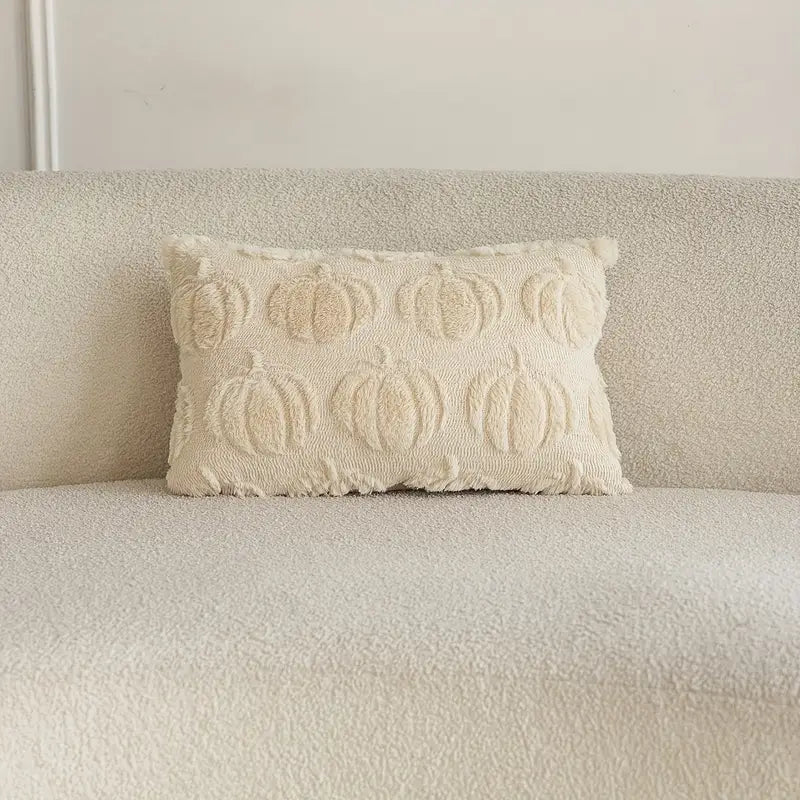 Autumn Pumpkin Luxe Pillow Cover