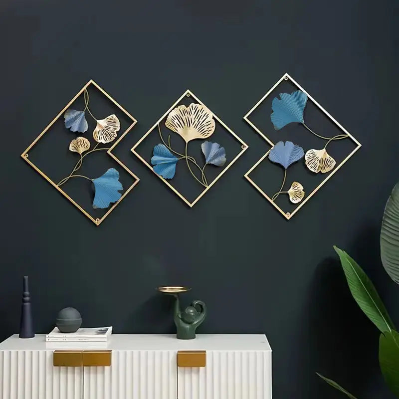 Lunévo – 3-Piece Minimal Wall Accent Set