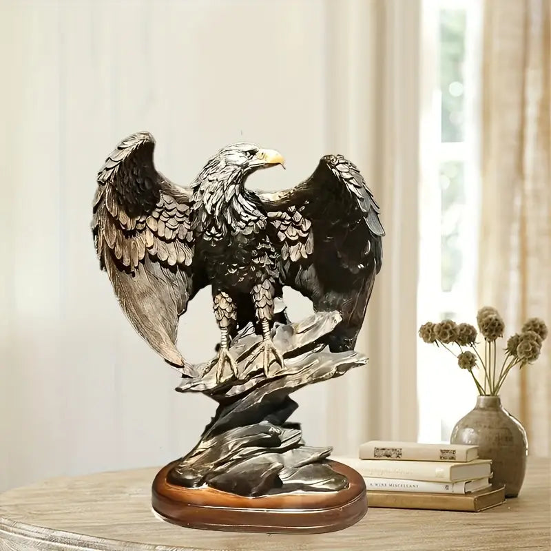 Ocean’s Sentinel – Nautical Eagle Figurine