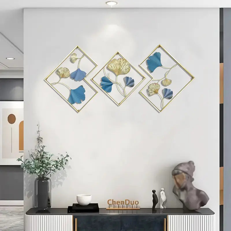 Lunévo – 3-Piece Minimal Wall Accent Set
