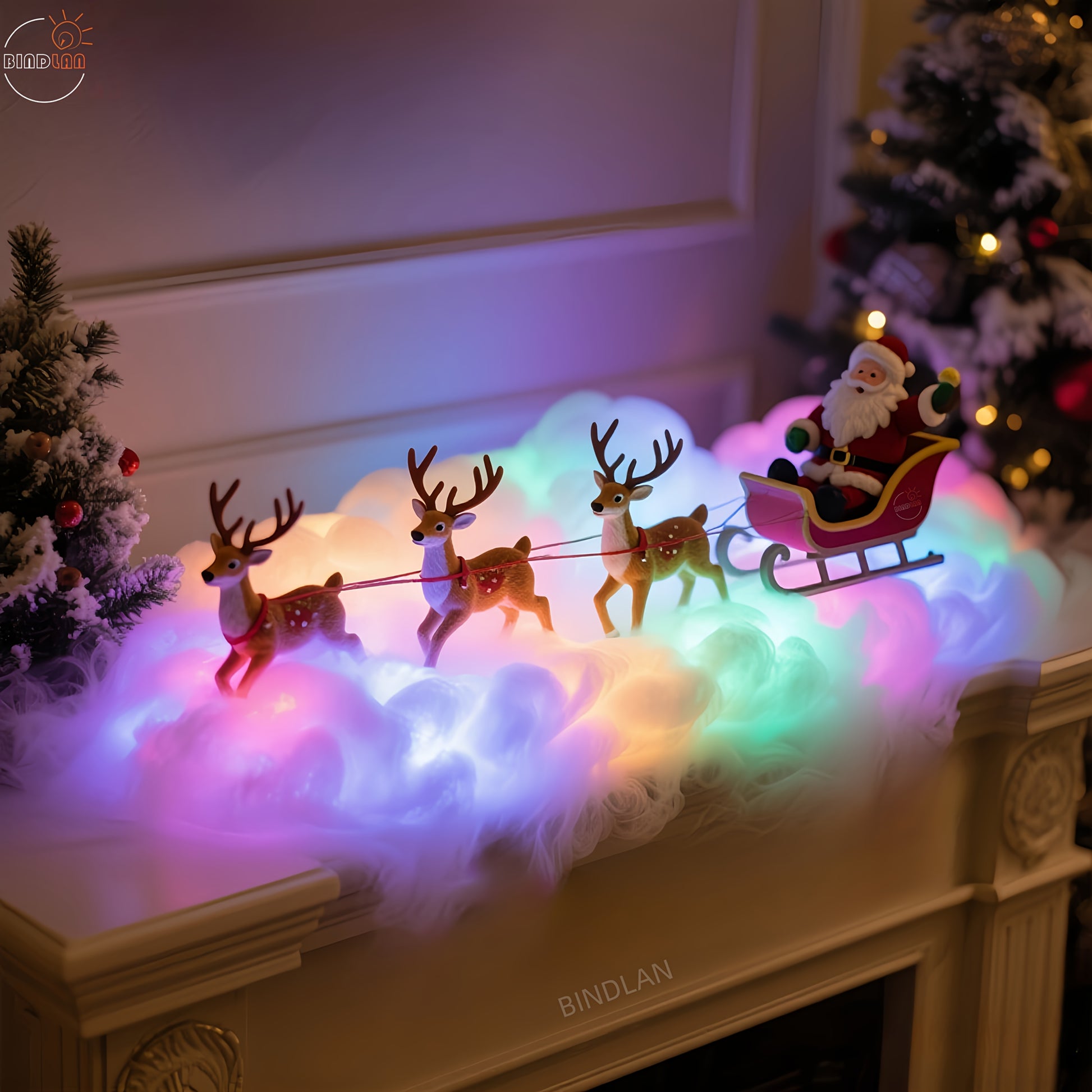 3D Thunder Cloud LED Lamp