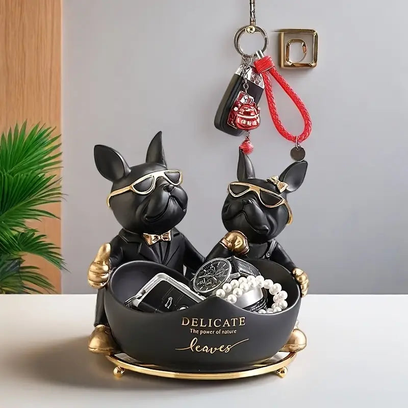 Guardians of Style – Bulldog Storage Figurine