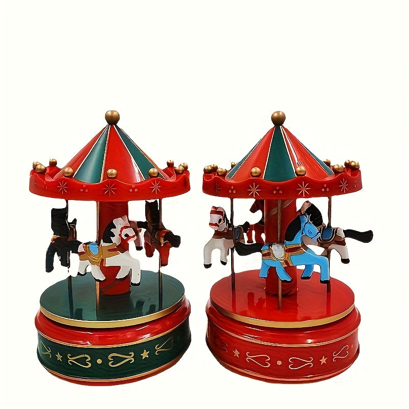 MerrySpin™ Whimsical Carousel Music Box