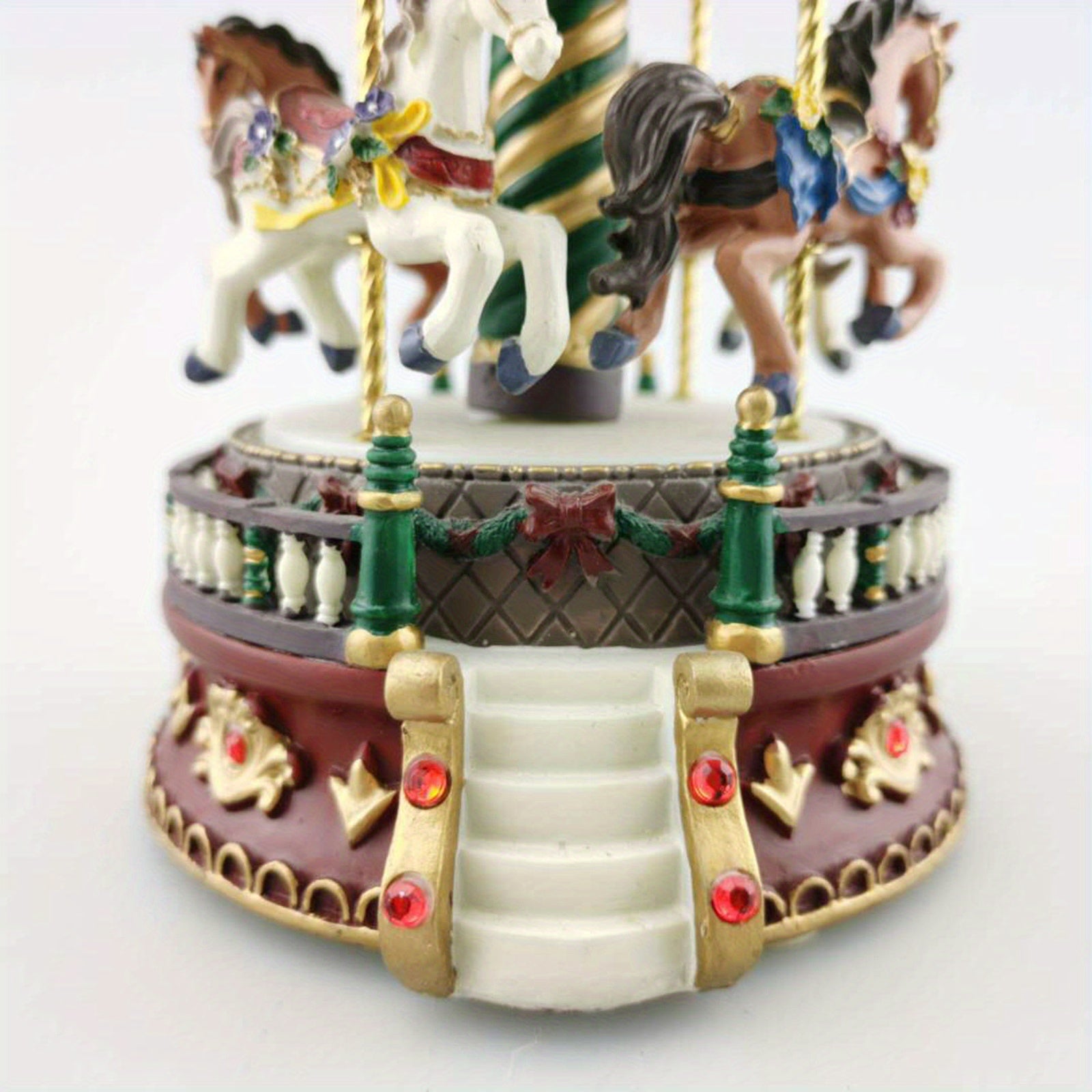 Vintage 18-Tone Carousel Music Box