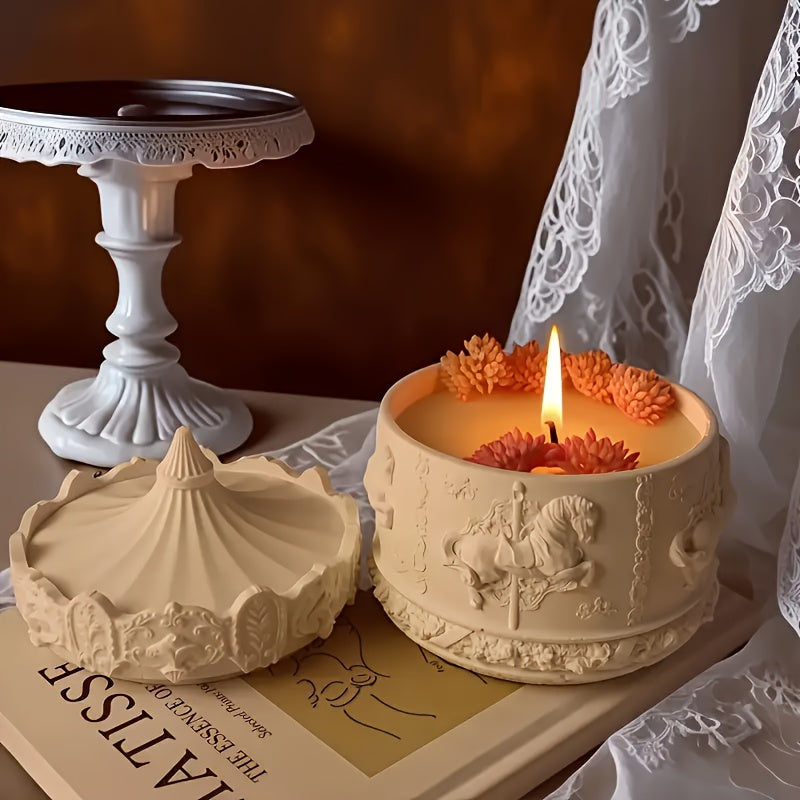 Merry-Go-Round Storage Box