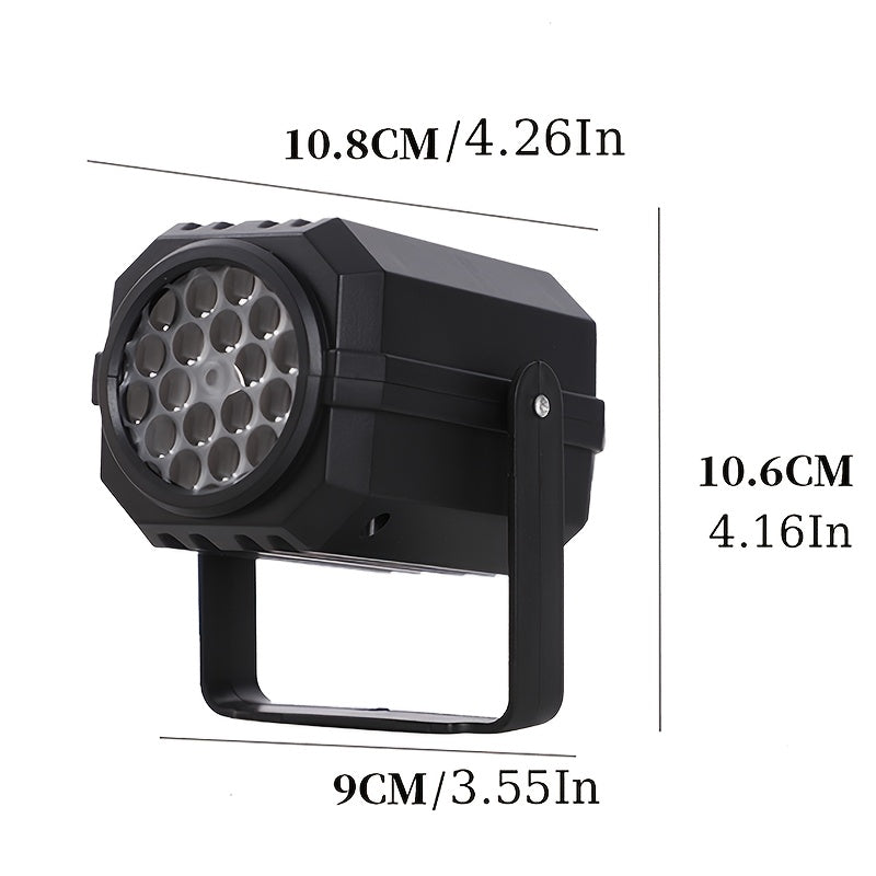 “SnowGlow Pro” – USB-Powered LED Snowflake Projector