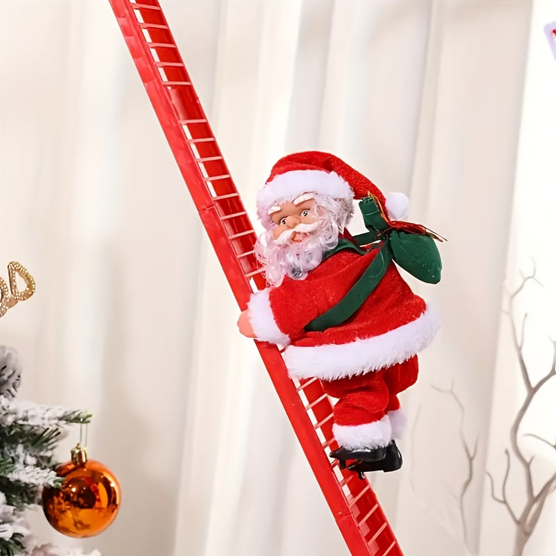 JollyClimb™ Electric Moving Santa Claus